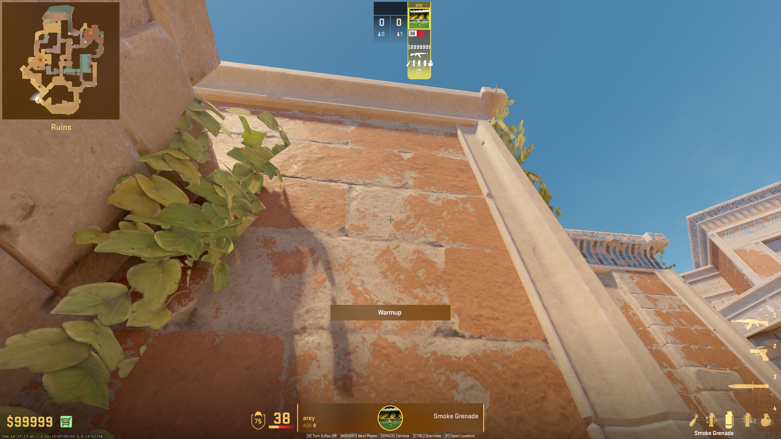 Standposition